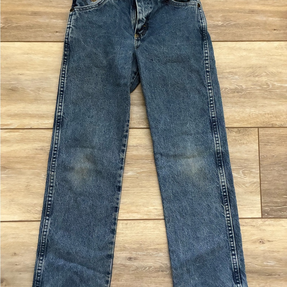 Classic Wrangler Blue Denim Jeans